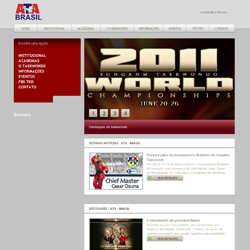 Web site ATA Brasil