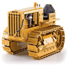 55154 - Trator Esteira D2 CAT - R$ 232,00 - medidas - 15,24 x 10,48 x 9,53 cm - escala 1:16